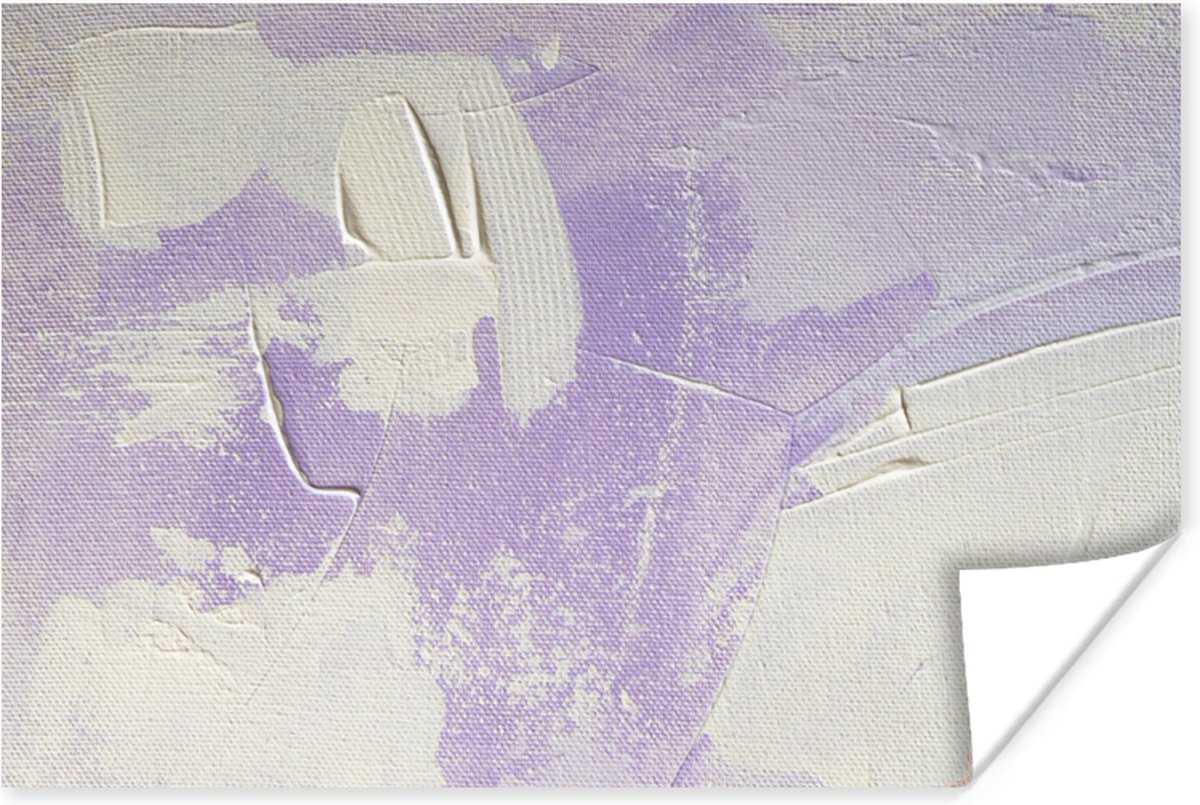 Poster Abstract - Verf - Design - 120x80 cm