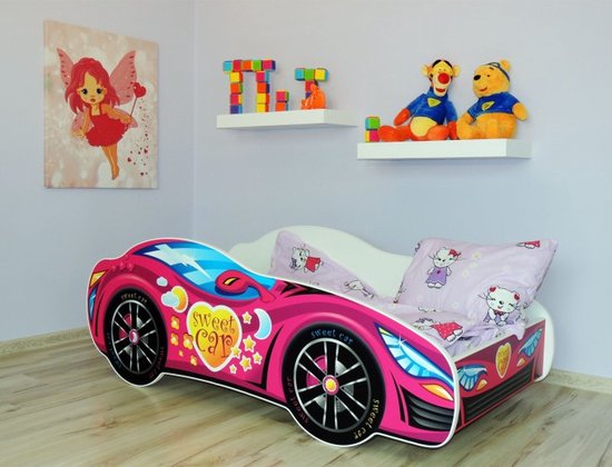 Peuterbed Top Beds Racing Car 70×140 Sweet Car Incl. Matras