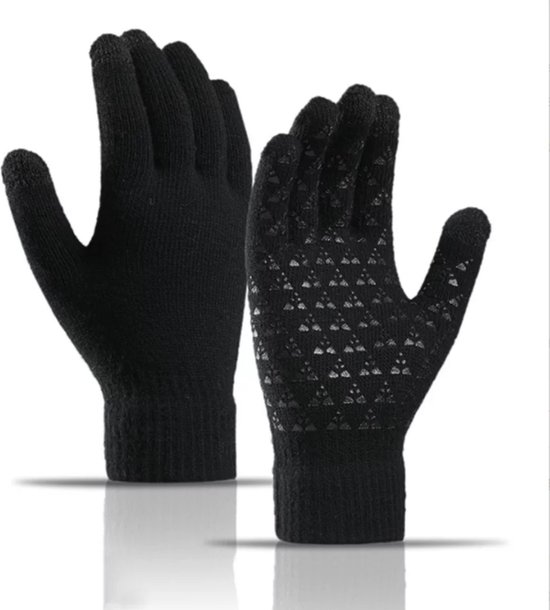 USUN Warme Outdoor Handschoenen USUN Winterhandschoenen Heren - Touchscreen, Winddicht, Warm Fleece, Voor Fietsen, Wandelen, Skiën Winter Gloves Men