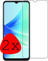 OPPO A57s Protecteur d'écran en Tempered Glass trempé - OPPO A57s Verre protecteur d'écran en Glas - 2 pièces