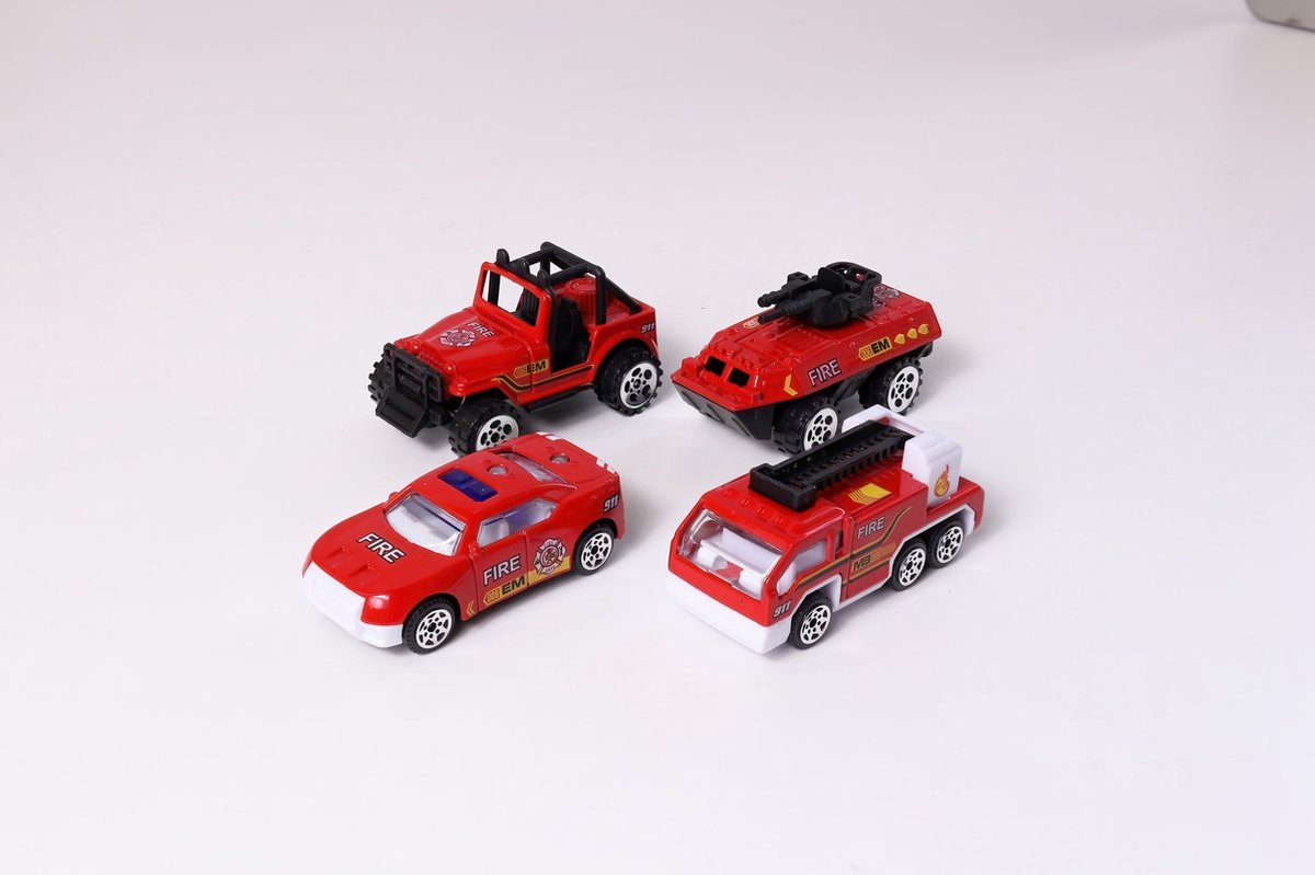 Brandweerauto - brandweerauto speelgoed - brandweerwagen - — afbeelding 8