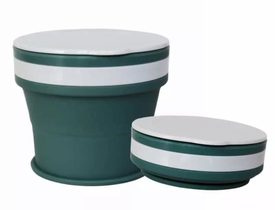 HK-Goodies opvouwbare beker – herbruikbaar – 170 ml – groen