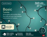 Basic Twinkle Lights 360led 27m warm white | Lumineo 494167