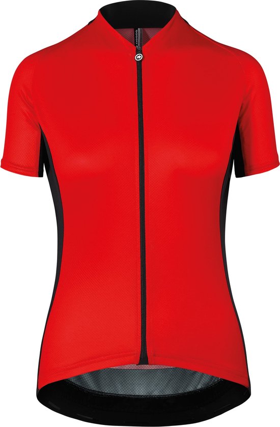 Assos Campionissimo Uma GT Dames Fietsshirt Met Korte Mouwen National Rood