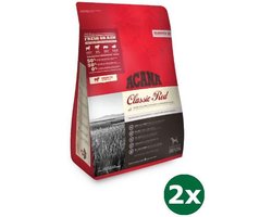 2x2 kg Acana classics classic red hondenvoer