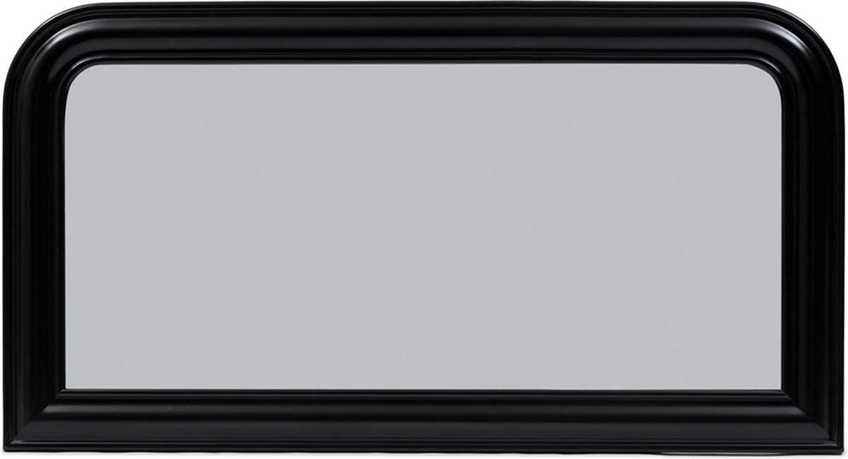 Riviera Maison Spiegel - Place Vendôme Mirror 80x150 - Zwart - Dennenhout