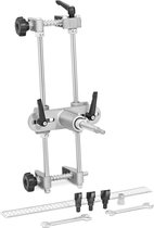 Mortaiseuse pour serrure de porte MSW - têtes de perçage 18/22/24 mm - profondeur de perçage jusqu'à 130 mm