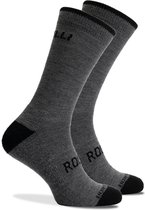 Rogelli Winter Sock Wool mérinos - Grijs - Unisexe - Taille 40-43