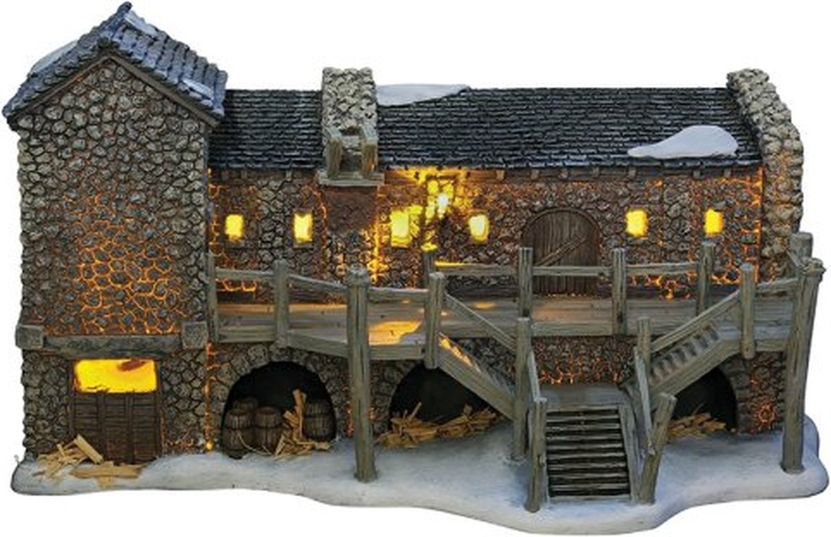 Castle Black - Game of Thrones by Dept 56 Statue with light