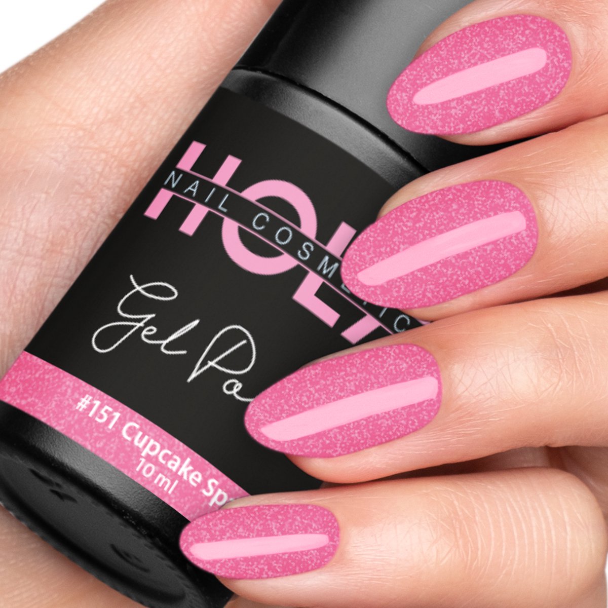 Hola Nails | Gelpolish #151 Cupcake Spark (10ml) | Gellak voor thuis