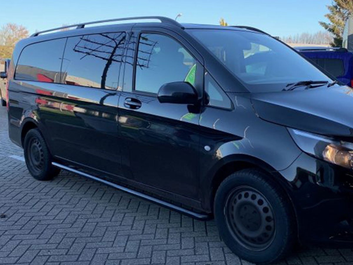 Sidebars Mercedes Vito RVS BochtSerie Strong Edition Mercedes
