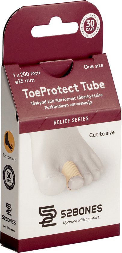 52Bones Relief Series ToeProtect Tube - Protège-orteils en
