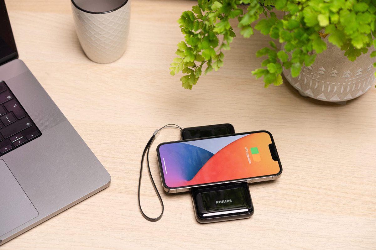 Philips DLP1011Q Powerbank 10000mAh met QI Draadloos Opladen - afbeelding 3