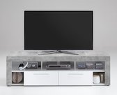 FMD- TV Meubel Tv-meubel Vidi - 180cm - Grijs; Betonlook