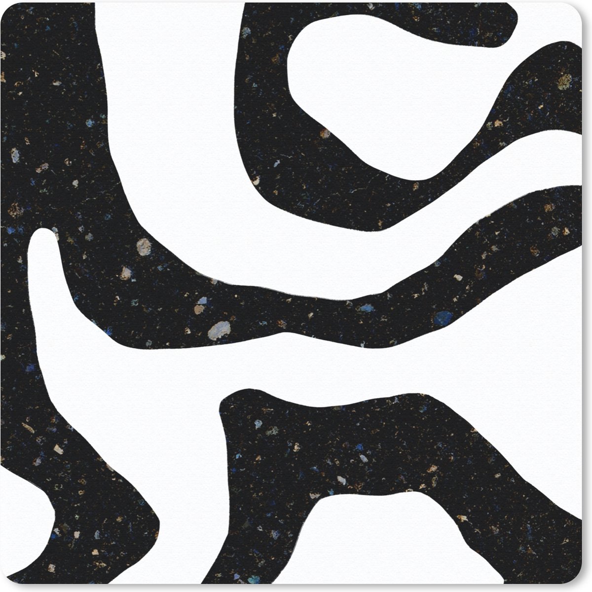 Muismat 30x30 cm - Mousepad Abstract - Minimalisme - Design - Muismatten