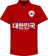 Zuid Korea Team Polo - Rood - XL