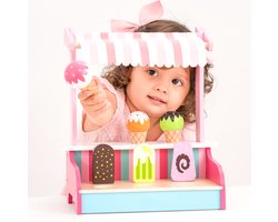 New Classic Toys® Speelgoedwinkeltje IJskraam Inclusief Accessoires