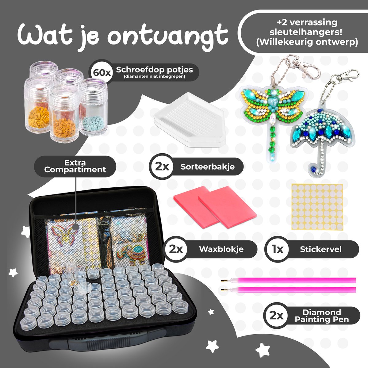 Diamond Painting Sorteerdoos / Opbergkoffer - Shop nu Diamond Painting Sorteerdoos / Opbergkoffer - Shop nu