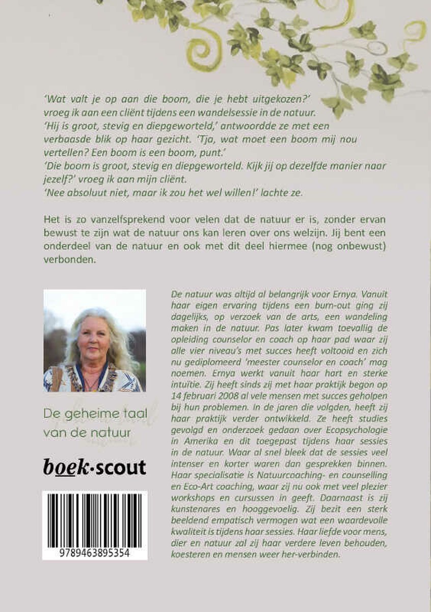 De geheime taal van de natuur - back cover