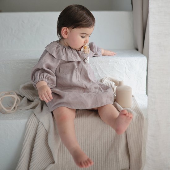 Mushie - Siliconen Tuitbeker - Sippy Cups - Natural van Mushie — afbeelding 2