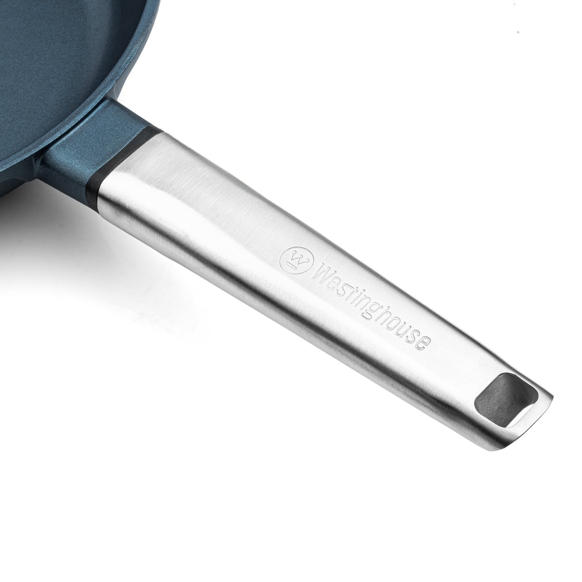 Westinghouse Performance 8-delige Pannenset – Koekenpannen + Braadpannen + Hapjespan + Wokpan + Grillpan + Steelpan – Inductie – Blauw – foto 4