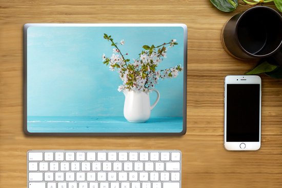 Autocollant pour ordinateur portable - 14 pouces - Nature morte - Sakura - Kan - 32x5x23x5cm - Autocollants pour ordinateur portable - Peau pour ordinateur portable - Couverture