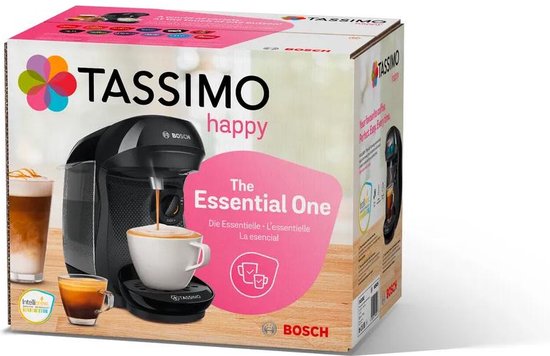 Bosch Tassimo Happy TAS1002N machine à café Entièrement automatique  Cafetière à dosette | bol.com