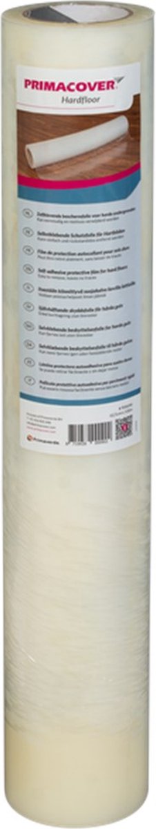 PrimaCover zelfklevende beschermfolie - HARDFLOOR - 62,5 cm x 100 meter