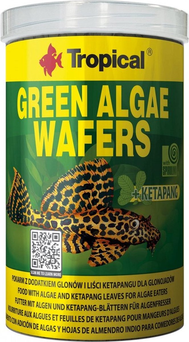 Tropical Green Algea Wafers - 250ml