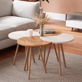 en.casa] Salontafel Gotland 45x62x32 cm - 3 varianten | premiumXL