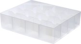 Whitefurze Allstore Organizer pour boîte de rangement 24L et 36L - 37 x 31 x 9 cm
