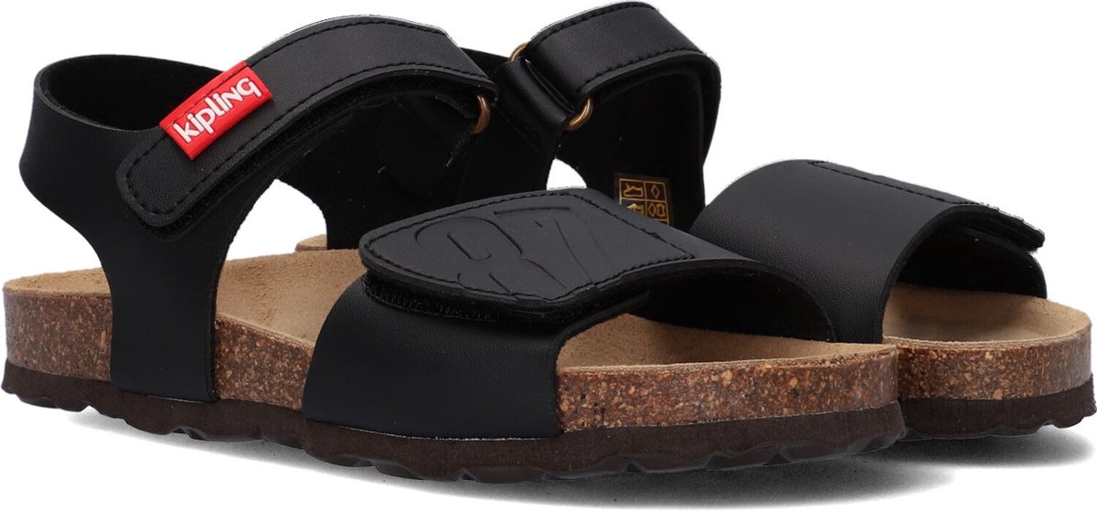 Kipling Guy Sandalen - Jongens - Zwart - Maat 30