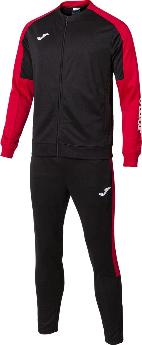Joma Eco Championship Polyesterpak Heren - Zwart / Rood | Maat: S