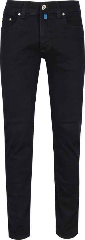 Pierre Cardin - Pantalon Lyon Future Flex Blauw Foncé - Coupe Moderne - Pantalon Homme taille W 34 - L 32