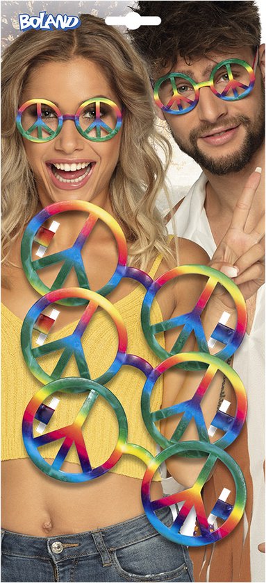 Boland Partybrillen Set – 3 Coole Silber-Brillen Ohne Gläser Für Karneval & Mottopartys
