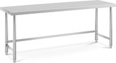 Bol.com Royal Catering - RVS werktafel - ECO - 200 x 60 cm - 95 kg aanbieding
