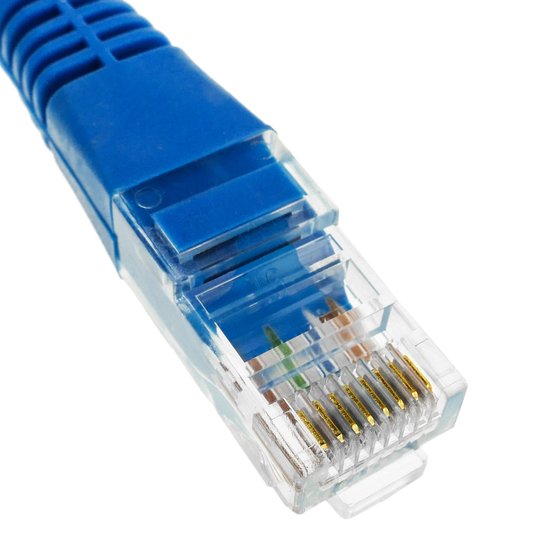BeMatik - Câble réseau Ethernet 2m UTP catégorie 5e bleu
