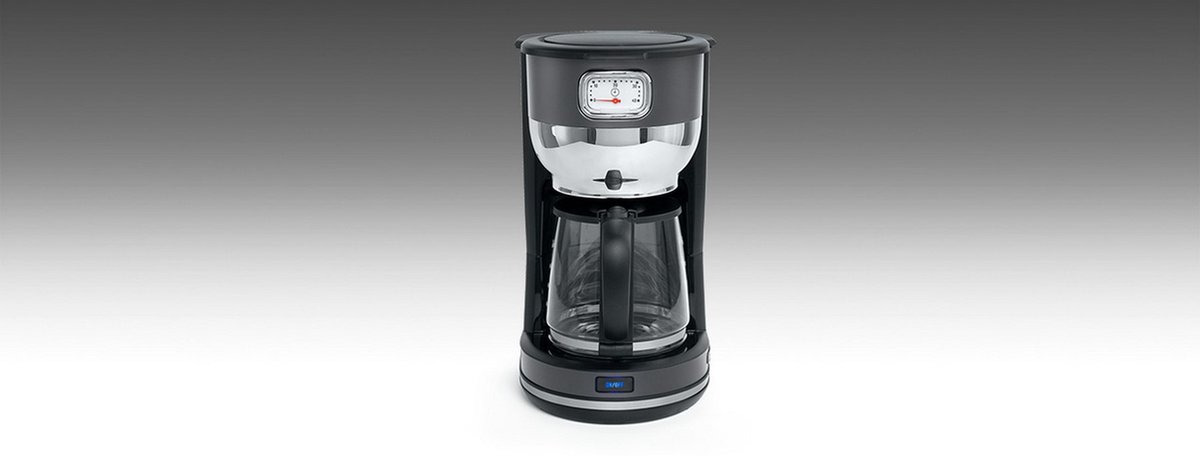 Muse MS-220 DG Koffiezetapparaat Grijs Capaciteit koppen: 10 Glazen kan, Warmhoudfunctie