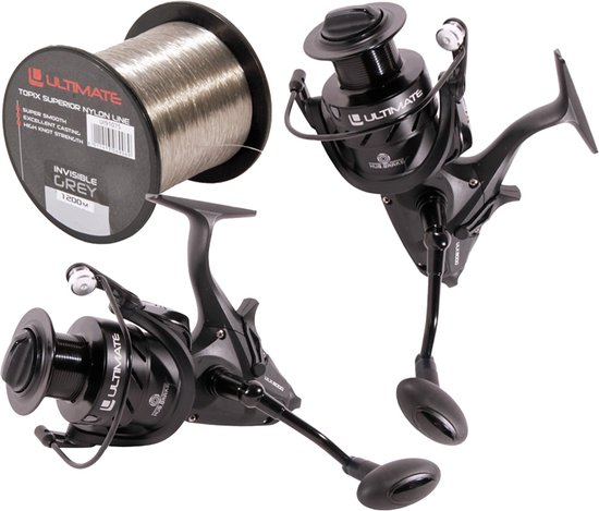 Ultimate ULX Carp 8000 - 2pcs combo with nylon | Karper set