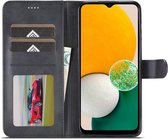 LC.IMEEKE Hoesje Portemonnee Book Case Zwart Geschikt voor Samsung Galaxy A14
