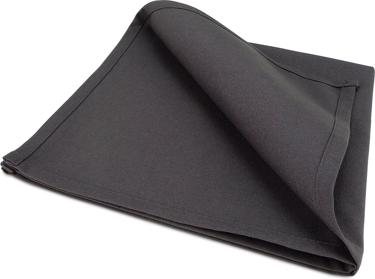 Treb Horecalinnen Servetten 4 Stuks Pewter 51x51cm - Treb SP