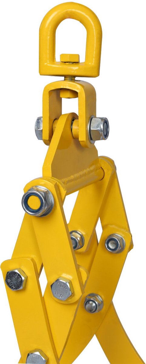Pince Forestière Pour Troncs D'arbre - Capacité 700 Kg - Ouverture 53 Cm - En Acier Orange