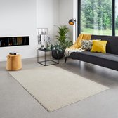 Carpet Studio Santa Fe Vloerkleed 160x230cm - Laagpolig Tapijt Woonkamer - Tapijt Slaapkamer - Kleed Crème