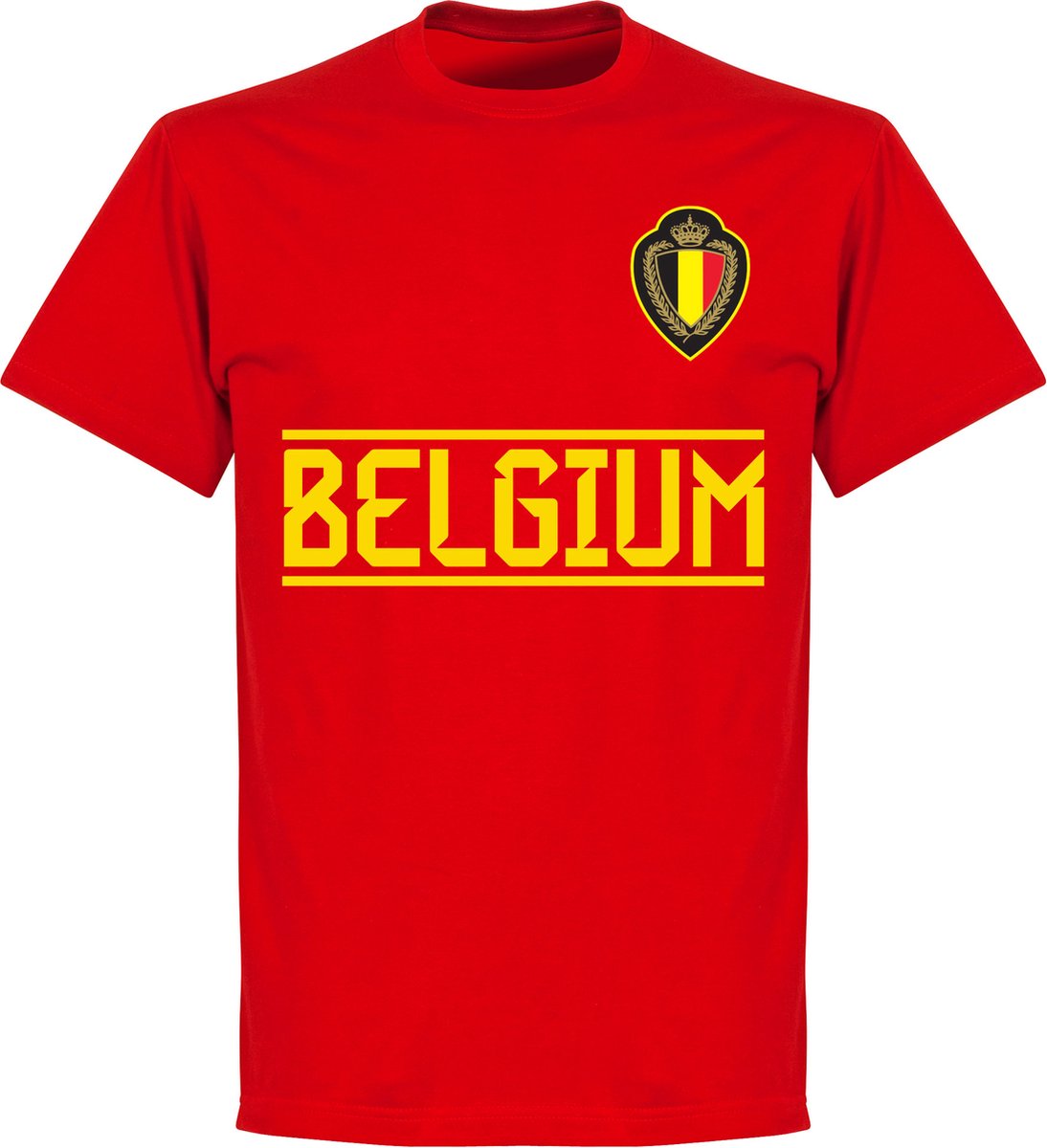 België Team T-Shirt - Rood - XXL | bol.
