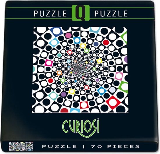 Foto: Curiosi q puzzel moeilijke stukjes pop 2 70 st 