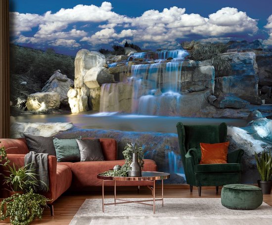 Blue Photomural, revêtement mural