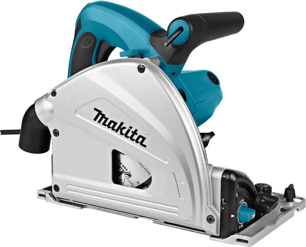 Makita SP6000J1X Invalcirkelzaag 165 mm - 230 V - Inclusief geleiderails