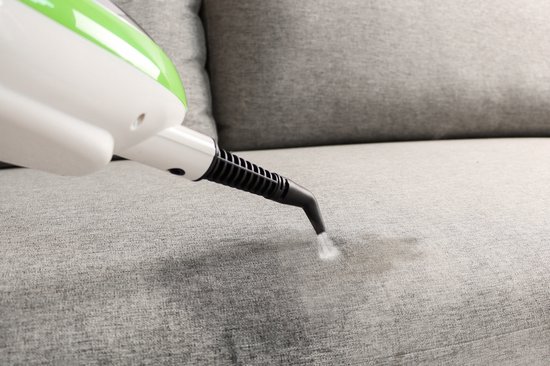 Swiss Pro+ Stoomreiniger 10 in 1 Handstomer - Met Opzetstukken Voor Alle Vloeren, Bank, Badkamer En Tapijt - Groen
