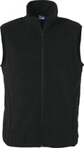 Clique Polar Fleece Bodywarmer Basic - Zwart - Maat M