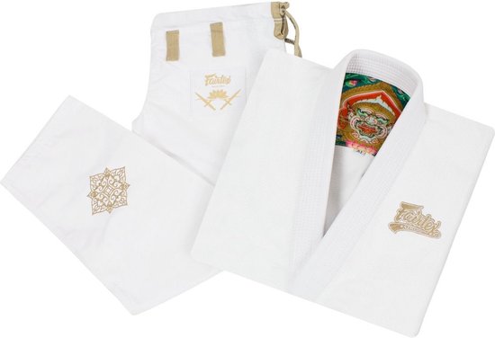 Fairtex JJB Gi "Matchanu" - Edition Limited - Blanc - Taille A4